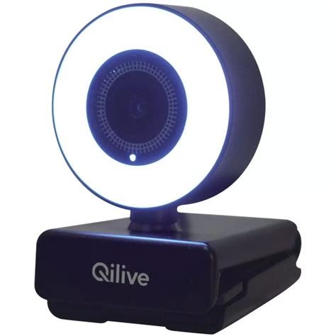 Webcam full hd avec anneau lumineux