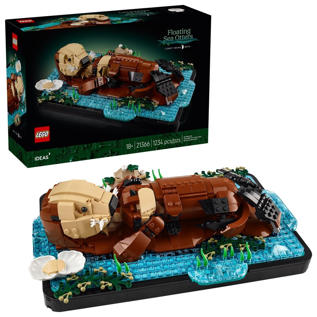 Jouet floating sea otters 21366