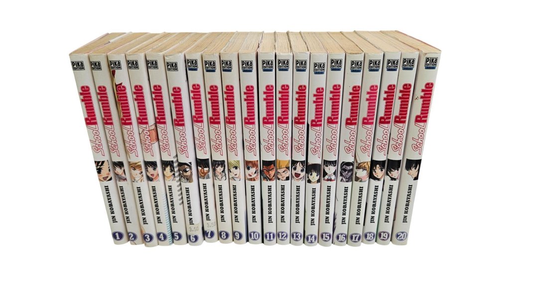 Manga school rumble - tome 1 a 20