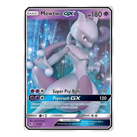 Cartes a collectionner mewtwo 31/68