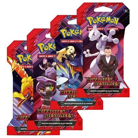 Cartes a collectionner booster blister rivalites destinees