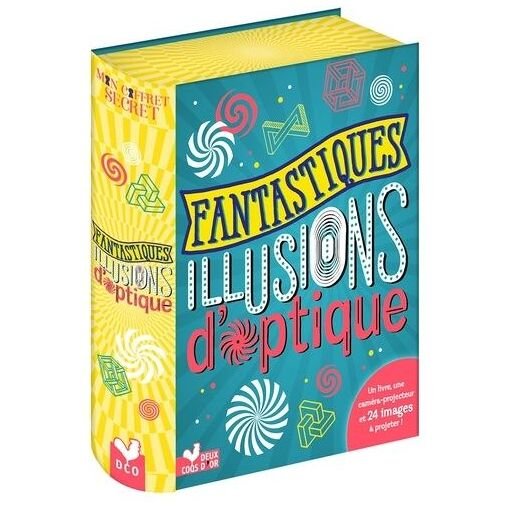 Livre fantastiques illusions d'optique - avec une camera-projecteur