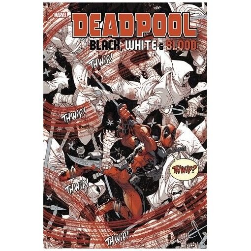 Livre deadpool - black white & blood