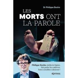 Livre les morts ont la parole