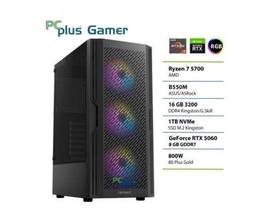 Pc gaming eklipse ryzen 7 5700 16go 1to rtx 5060