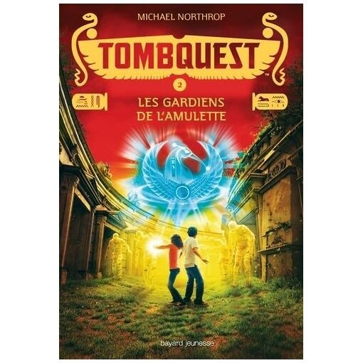 Livre tombquest - tome 2 - les gardiens de l'amulette