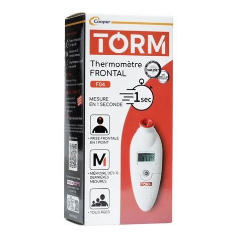 Thermometre frontal f04