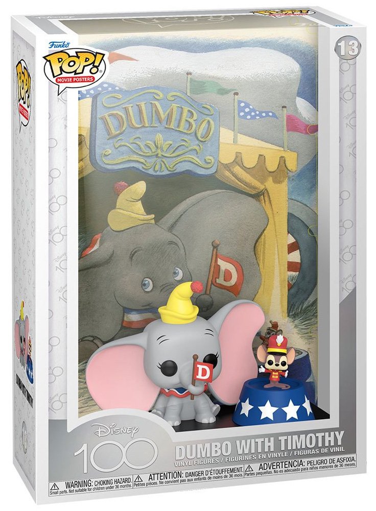 Figurine 13 dumbo with timothy disney 100