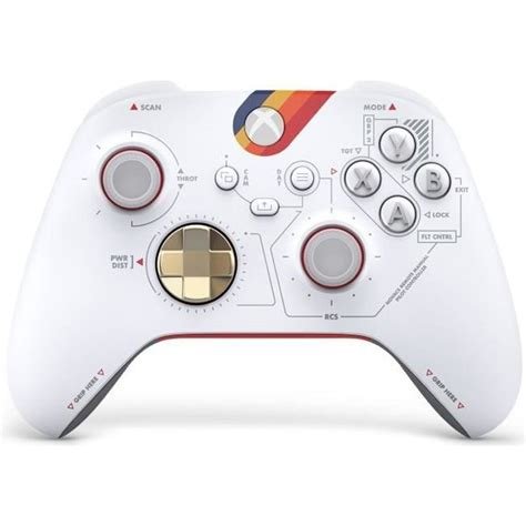 Manette sans fil xbox series/pc edition limitee starfield