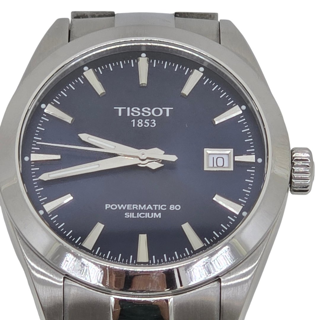 Montre automatique gentleman power80 silicium t127.407.11.041.00 40mm