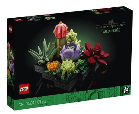 Jouet 10309 botanical succulents