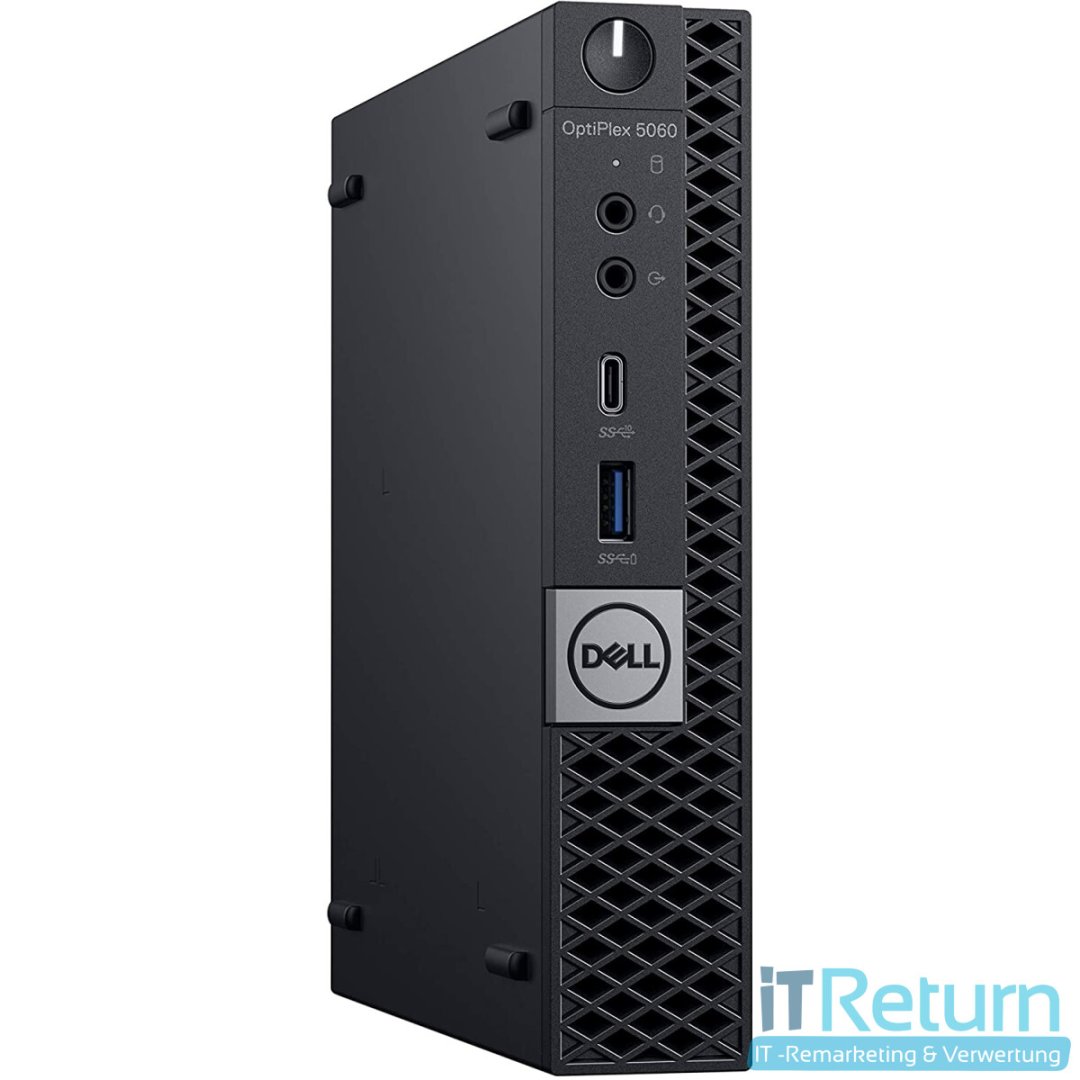 Mini pc optiplex 5060 micro i5-8500t 2,1ghz 8go carte carte video de base microsoft