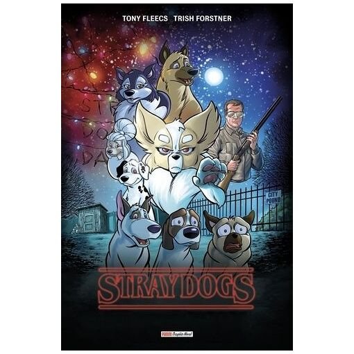 Stray dogs - couverture stranger things