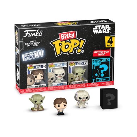 Figurines bitty pop 4 pack star wars