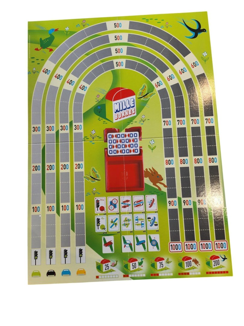 Jeu de societe 1000 bornes jeu du coup fourre