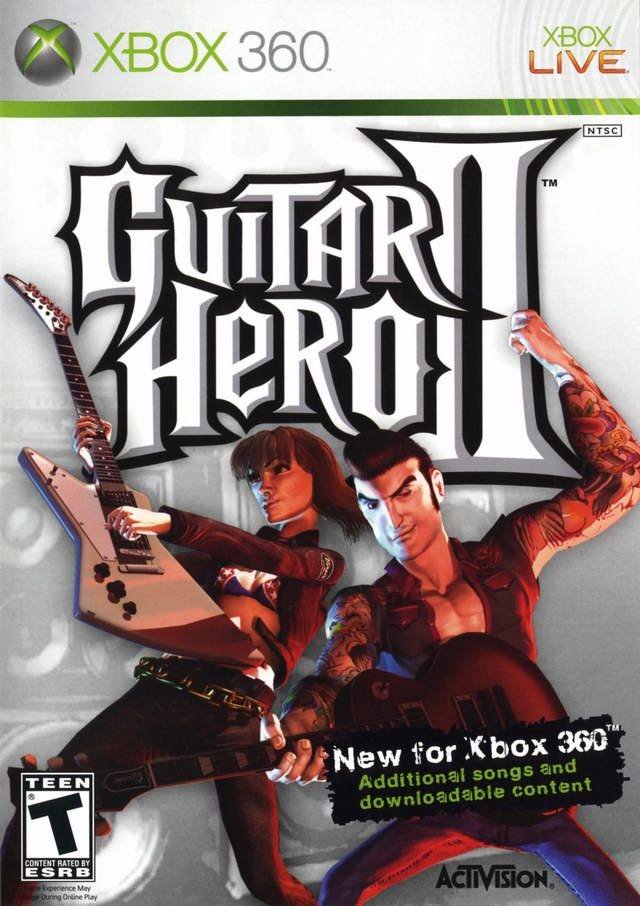 Jeu xbox 360 guitar hero ii