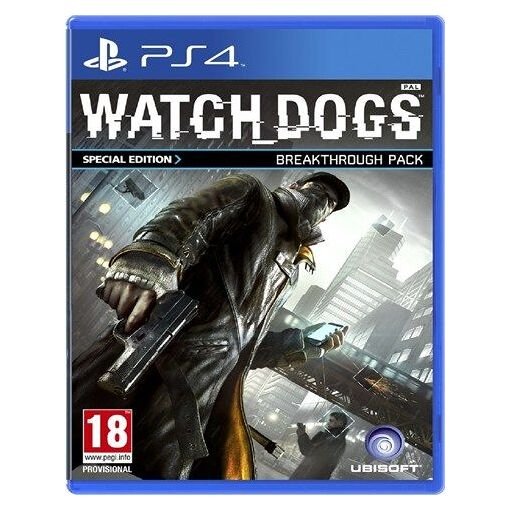 Jeu ps4 watch dogs ps4