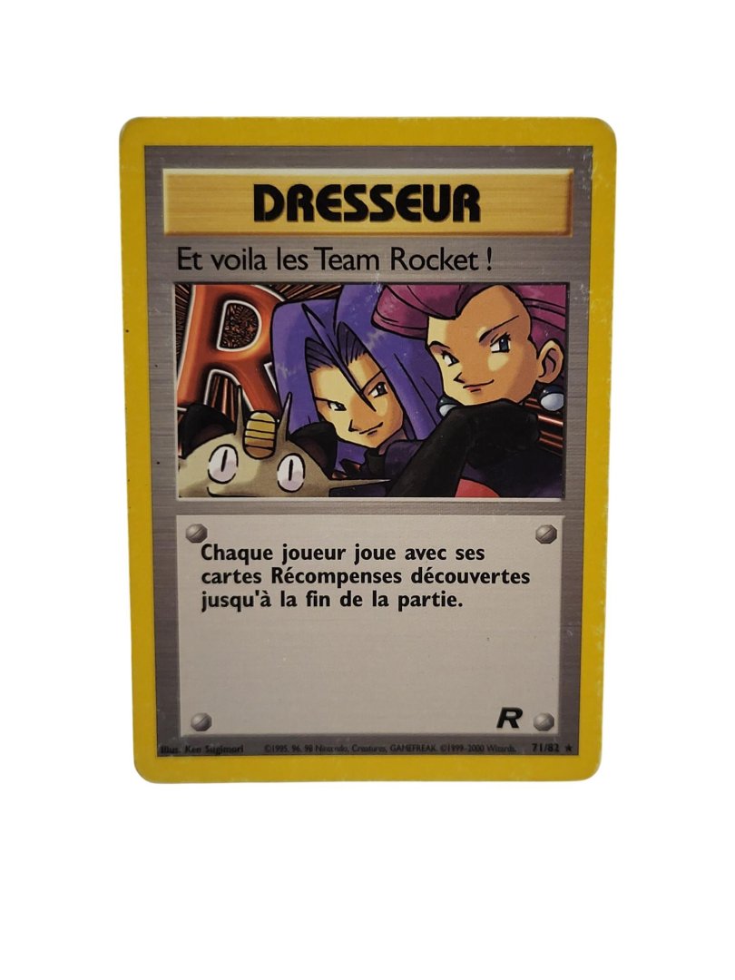Cartes a collectionner dresseur et voila les team rocket ! 71/85