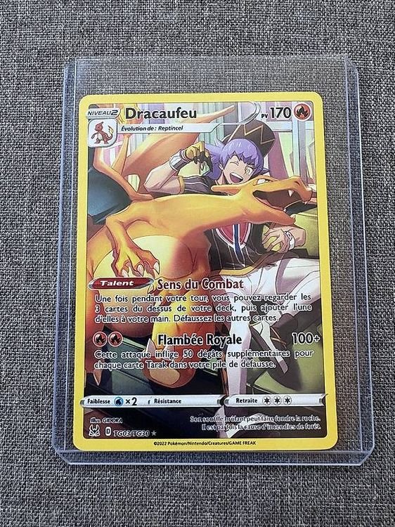 Cartes a collectionner dracaufeu tg03/tg30