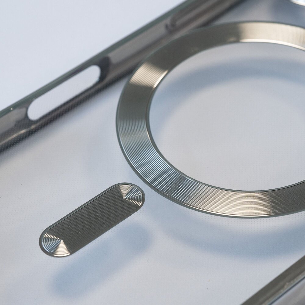 Coque halo magsafe iPhone 14 pro (argent)