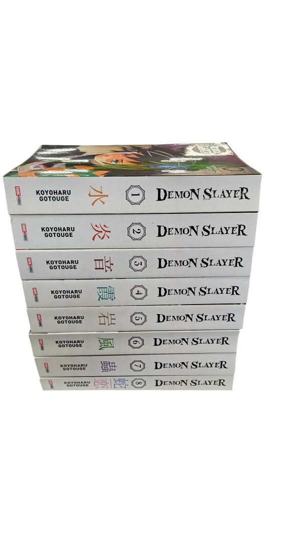 Manga demon slayer edition pilier tome 1 a 8
