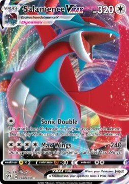 Carte pokemon drattak vmax