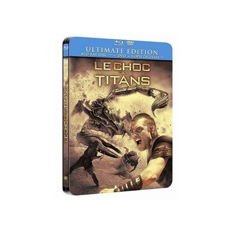 Le choc des titans ultimate edition boitier steelbook-combo blur
