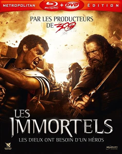 Les immortels-combo bluray + dvd