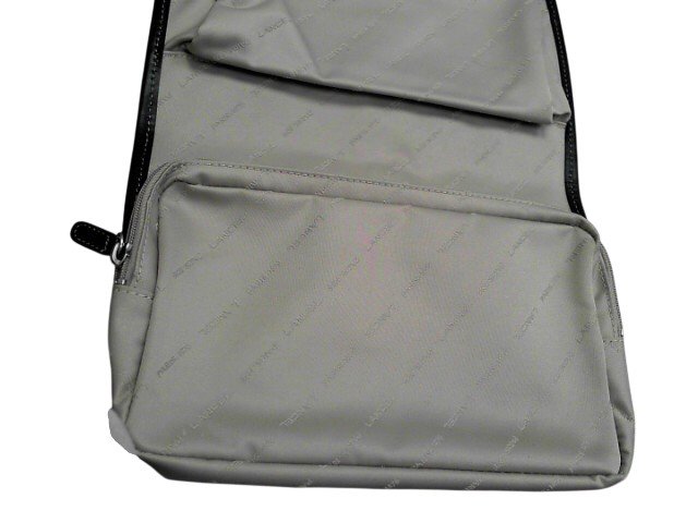 Necessaire voyage a pendre cuir - nylon
