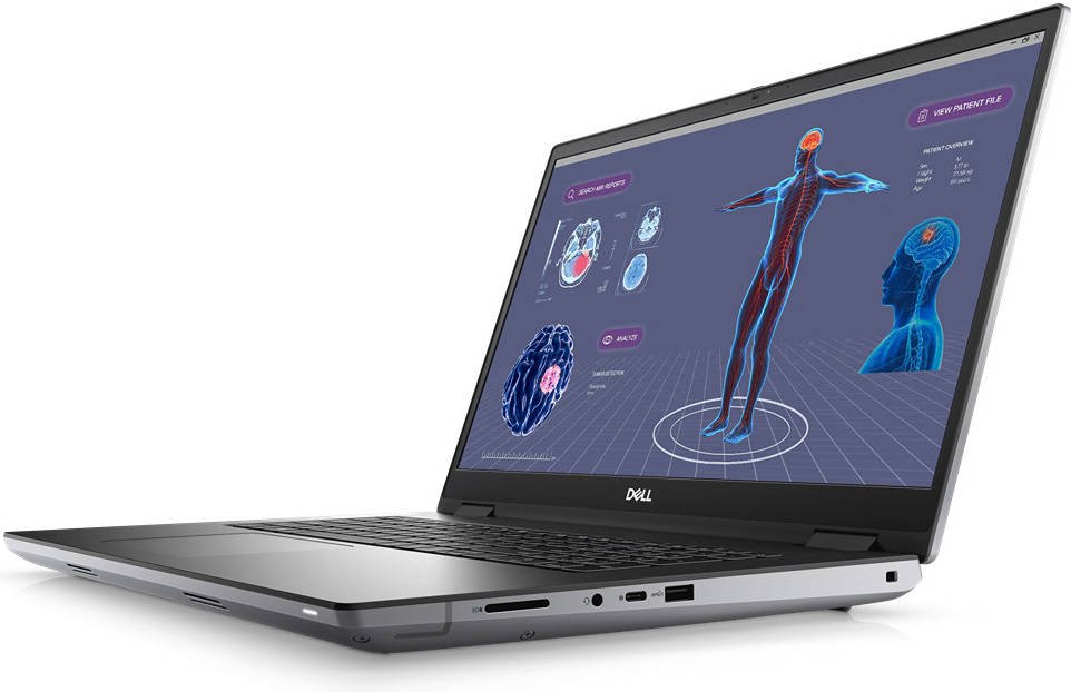 Pc portable precision 7780 17,3" i9-13950hx 2,2ghz 1000go 128go rtx 3500 ada azerty