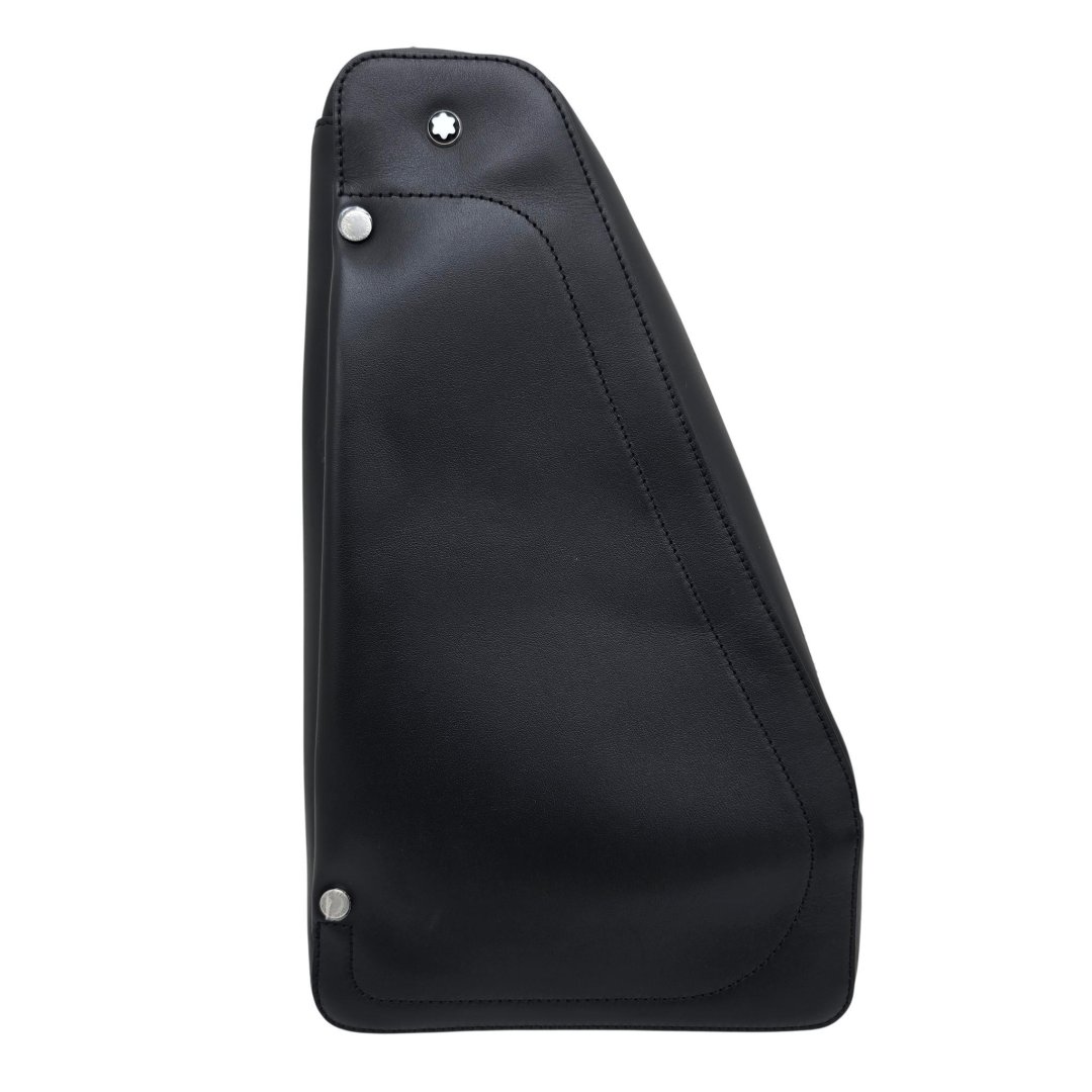 Sacoche meisterstuck selection soft sling bag cuir noir avec bandouliere
