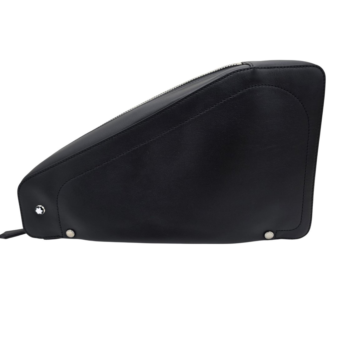 Sacoche meisterstuck selection soft sling bag cuir noir avec bandouliere