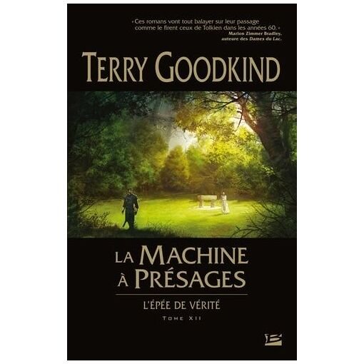 Livre l'epee de verite - tome 12 - la machine a presages