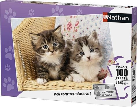 Generique de puzzles de 100 pieces chatons