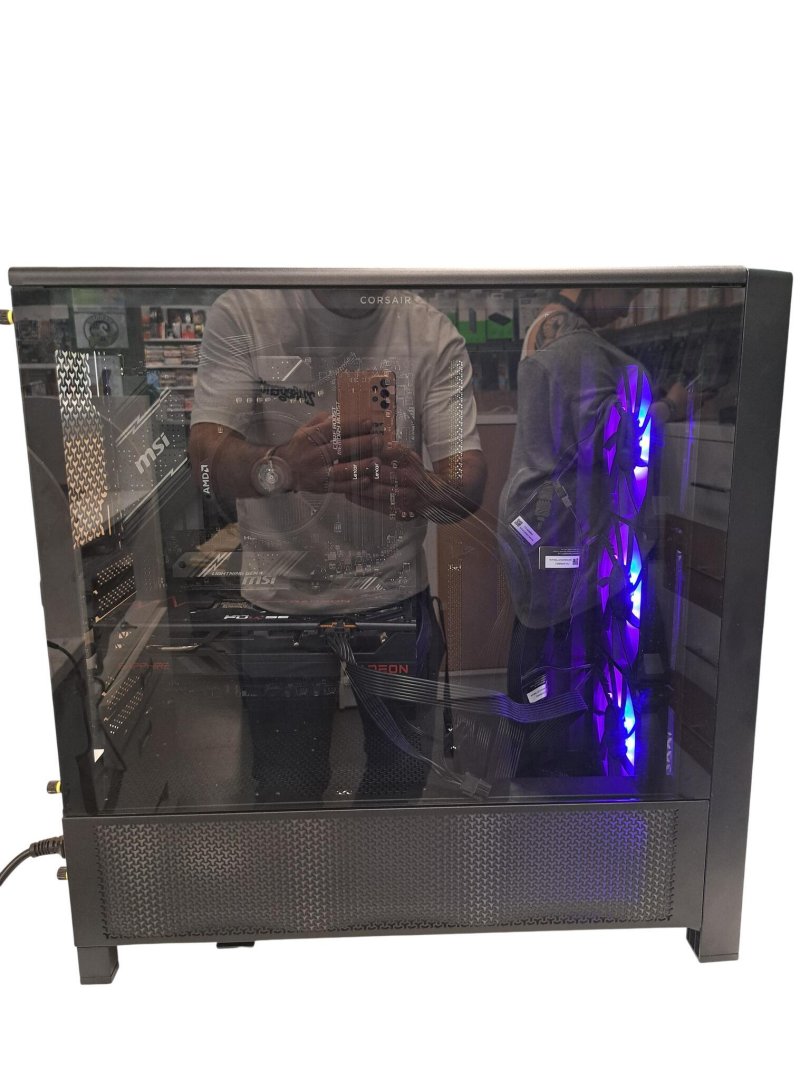Ordinateur tour gamer ryzen 5 7600 6 32go 1000go amd rx 6650 xt