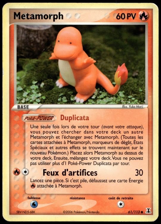 Carte metamorph espece delta 37/113