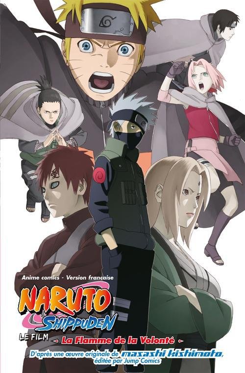 Manga naruto shippuden - tome 3 : la flamme de la volonte