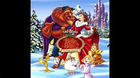 Disney la belle et la bete : un noel enchante