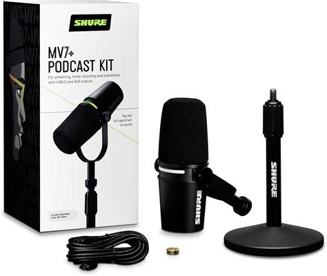 Kit micro mv7+ podcast kit