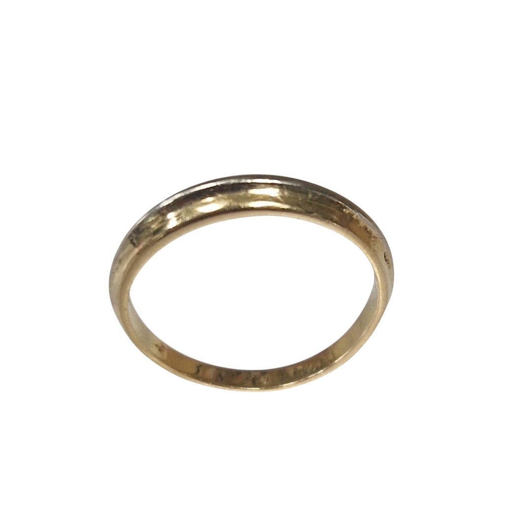 Bague jaune alliance