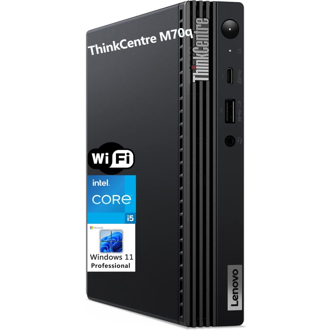 Mini pc thinkcentre m70q i5-13400t 1,30ghz 16go 256gb intel uhd 730