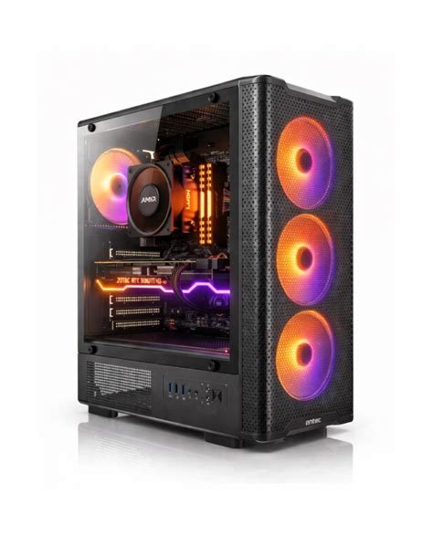 Pc gamer ryzen 5 5600x 3,7ghz 16go ddr4 1to rtx 4060 ti