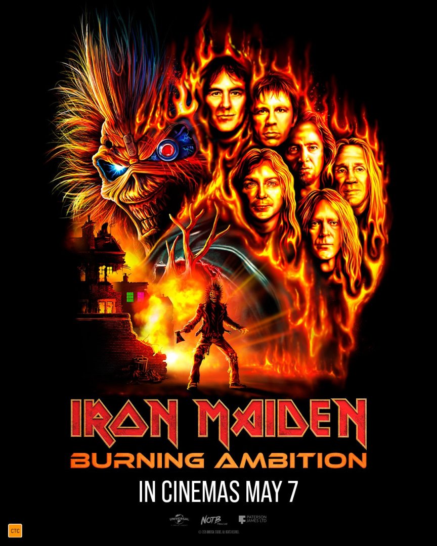 Iron maiden : burning ambition