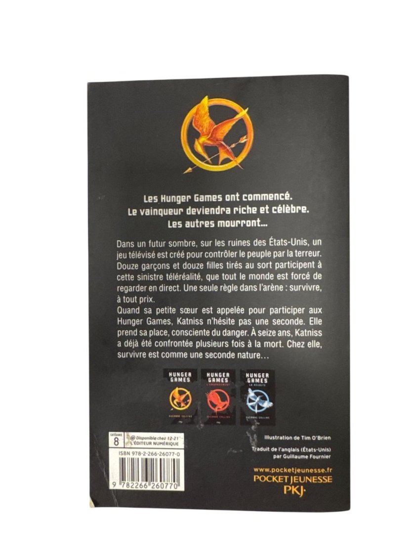 Livre hunger games - tome 1