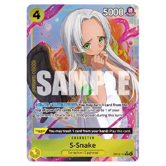 Carte one piece s-snake op13 114