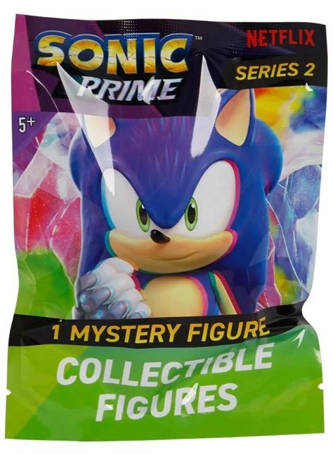 Figurine sonic prime netlfix action figures mystere