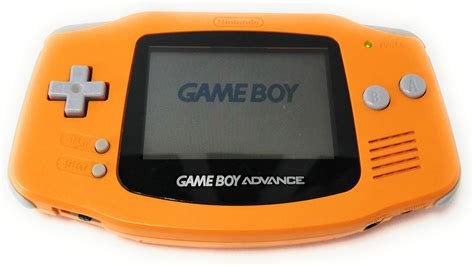 Gameboy advance orange