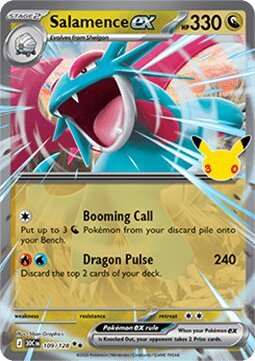 Carte pokemon drattak ex 30c 109/128 holo