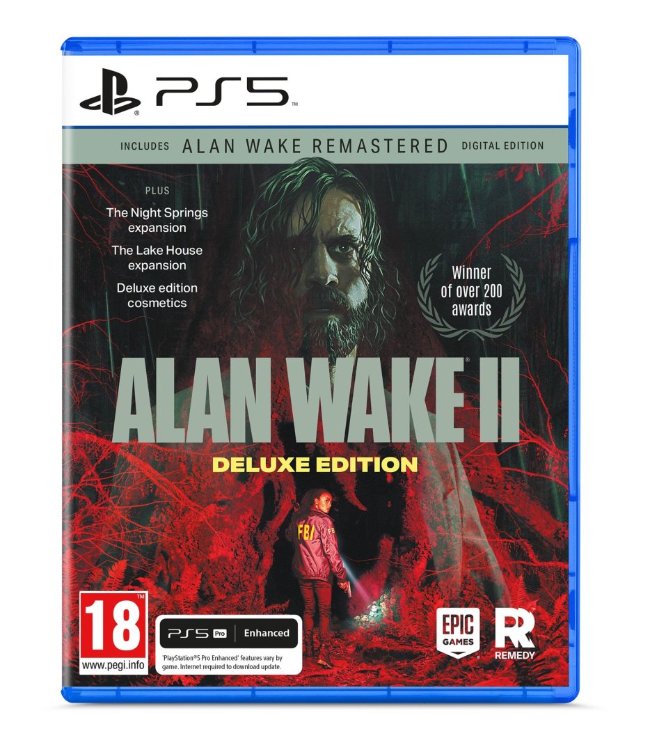 Jeu alan wake ii deluxe edition 5 ( jacquette anglais )