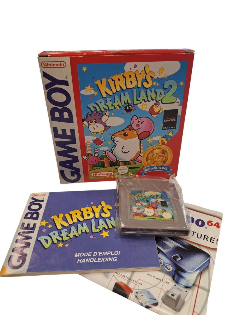 Jeu game boy kirbys dream land 2